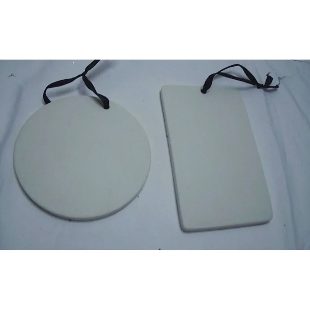 Two Ceramic Gay Pride Christmas Ornaments LQBTQ
